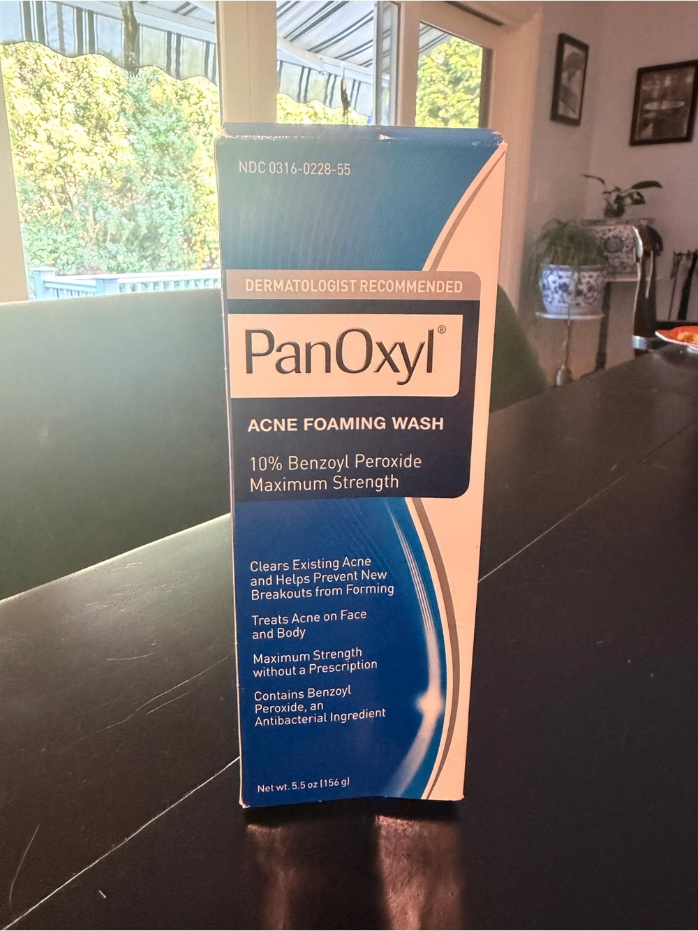 Acne Foaming Wash Exfoliant - Blue